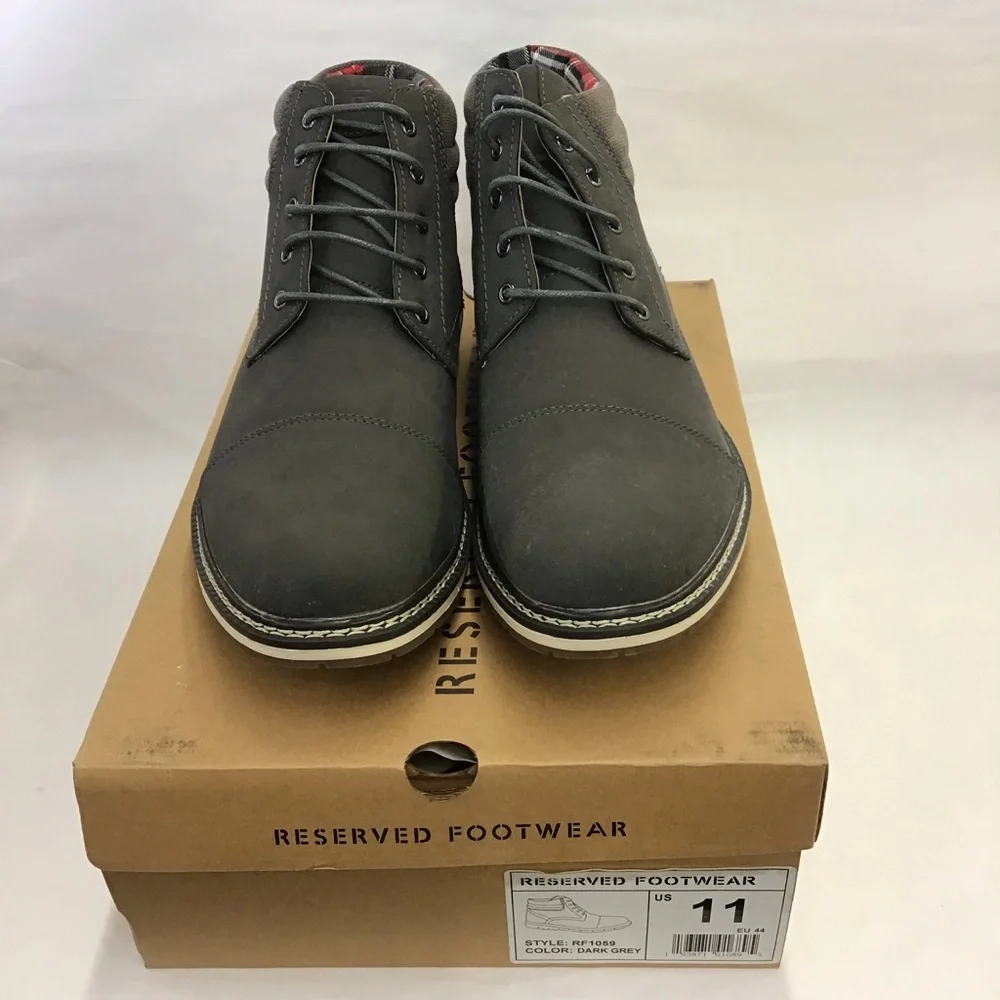 New Mid-Top Casual Boot Reserved Footwear Size 11 RF1059